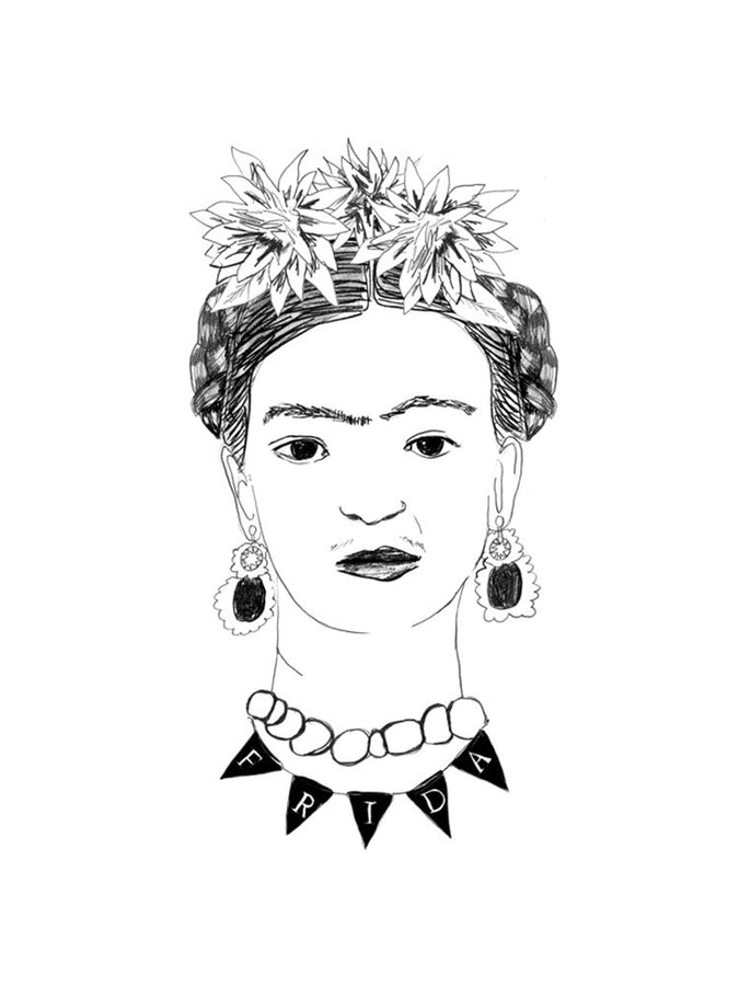 Frida Kahlo Tee / Deer Dana – Big Style Kids