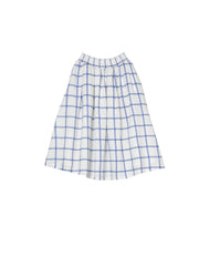 Grid Midi Skirt